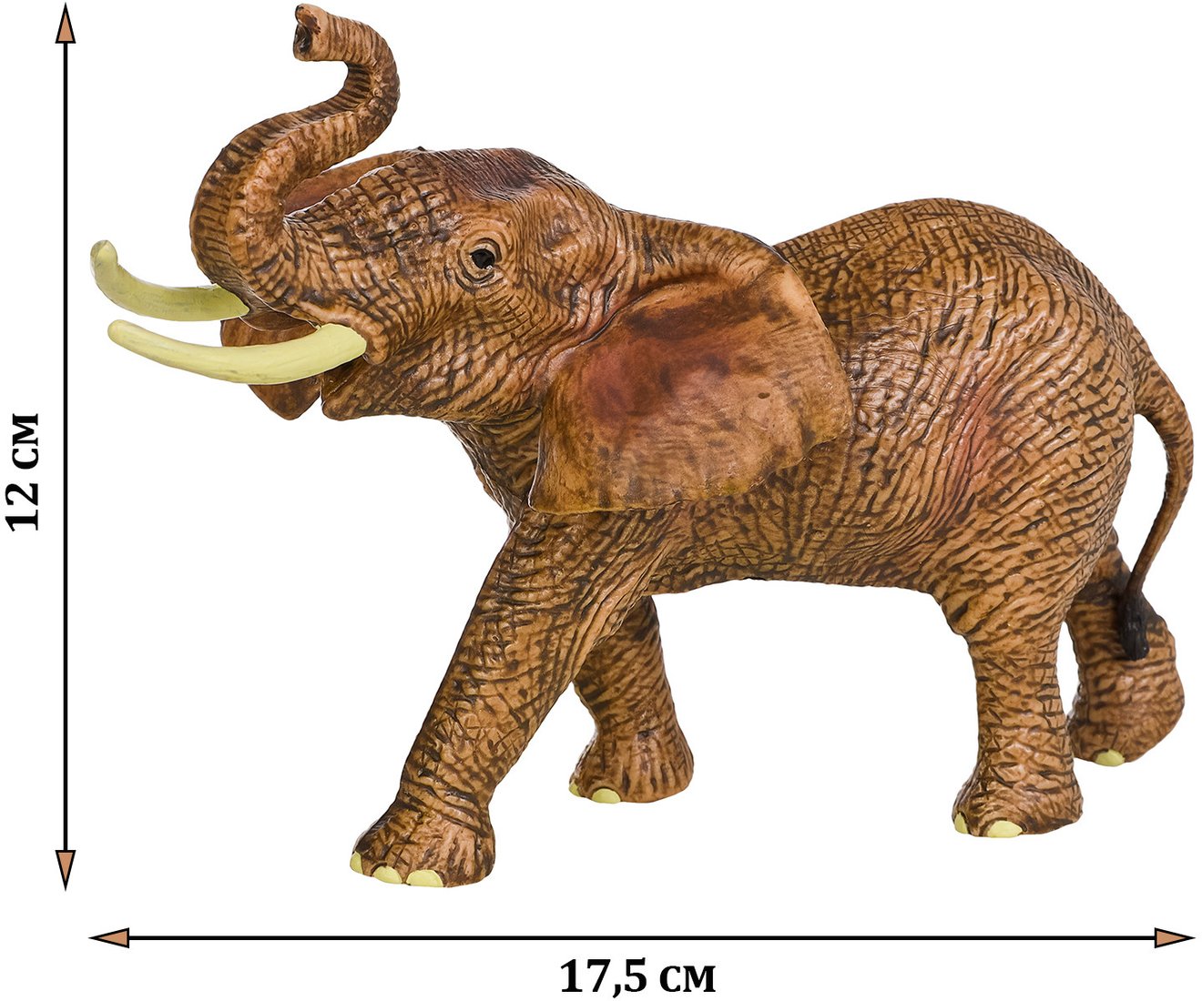 Набор фигурок Masai Mara Мир диких животных. Семья слонов MM211-206