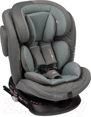 Детское автокресло Indigo Smart Isofix (серый/зеленый)