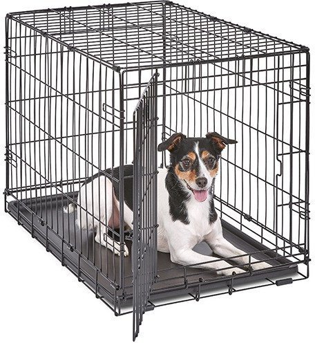 Клетка Midwest iCrate для собак 1 дверь 1530 (76x48x53см, черный)