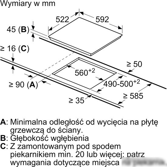 Варочная панель Bosch Serie 6 PKF631FP3E