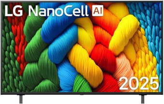 Телевизор LG NanoCell AI NANO80 55NANO80A6B