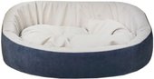 Лежак Homepet №1 82854 (43x38x15см, серый/белый)