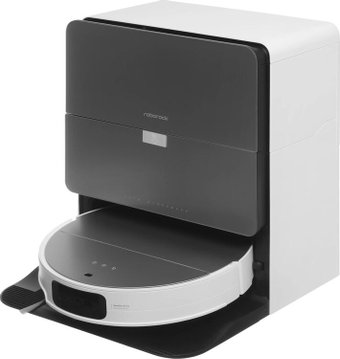 Робот-пылесос Roborock Robotic Vacuum Cleaner+Empty Wash Fill Dock S9 MaxV Ultra S90VER S9MVU52-02 (с русской озвучкой, белый)