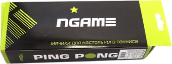 Мяч для настольного тенниса Ingame IG020 (1 звезда, 10 шт., оранжевый)