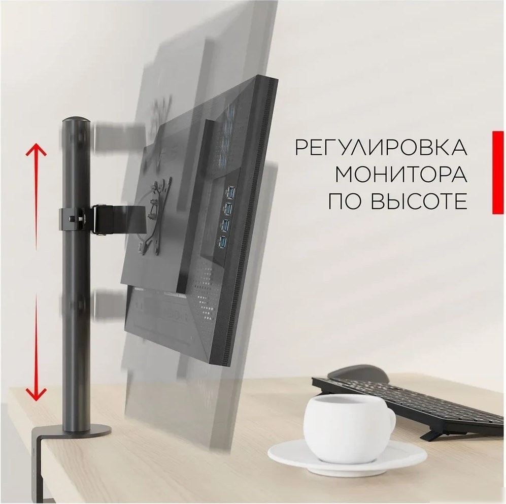 Кронштейн для монитора Holder MDS-M101-B (черный)