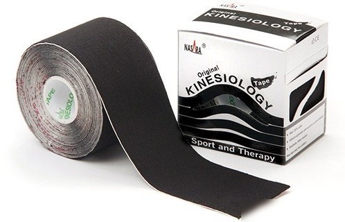 Тейп Nasara Kinesiology Tape NR81466 (черный)