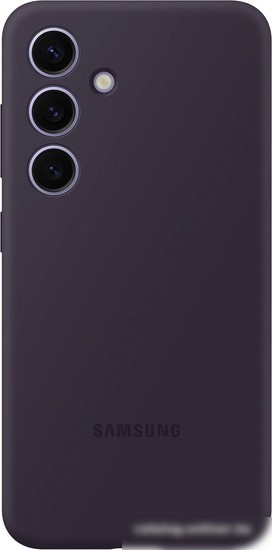 Чехол для телефона Samsung Silicone Case S24 (темно-фиолетовый)