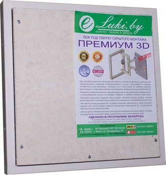 Люк Eluki Премиум 3D (50x100 см)
