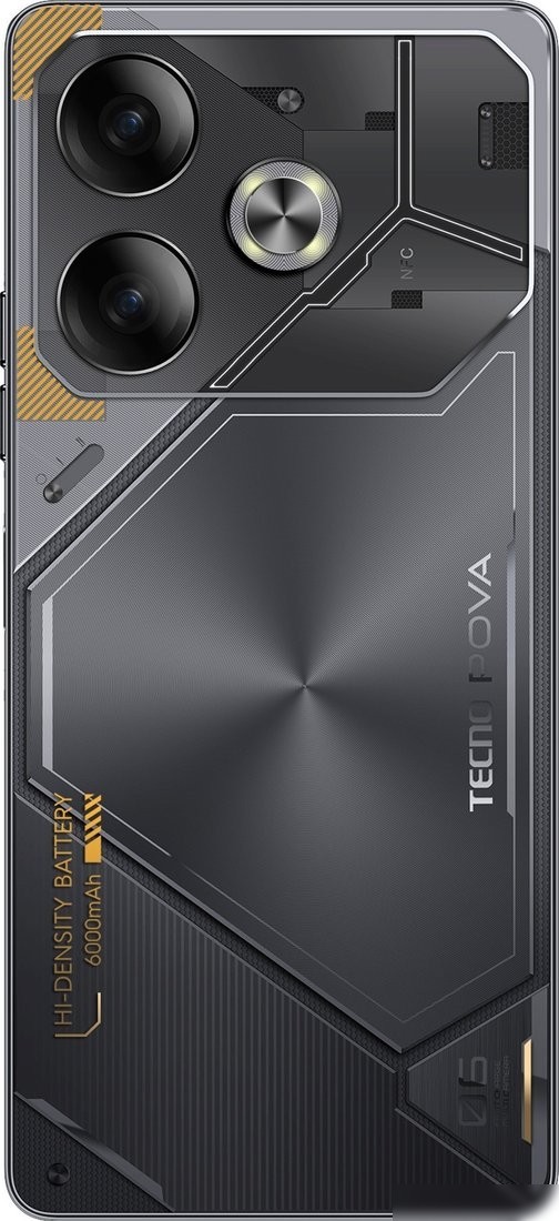 Телефон Tecno Pova 6 12GB/256GB (серый метеорит)