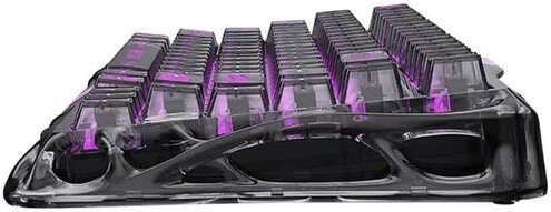Клавиатура Gravastar Mercury V75 Lite Transparent Black (GravaStar Magnetic Blackcore)