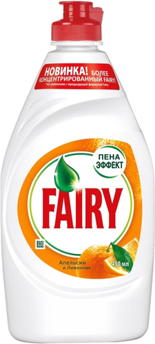 Средство для мытья посуды Fairy Апельсин и лимонник 450 мл
