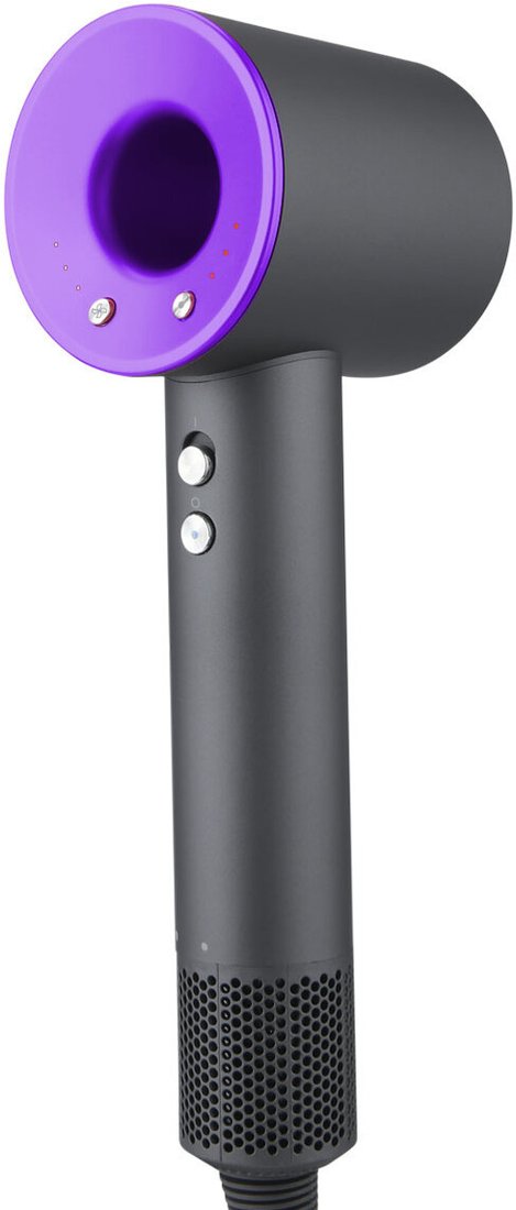 Фен Blackton Bt HD1818M AirJet Pro (серый/фиолетовый)