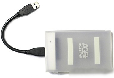 Бокс для жесткого диска AgeStar SUBCP1 White
