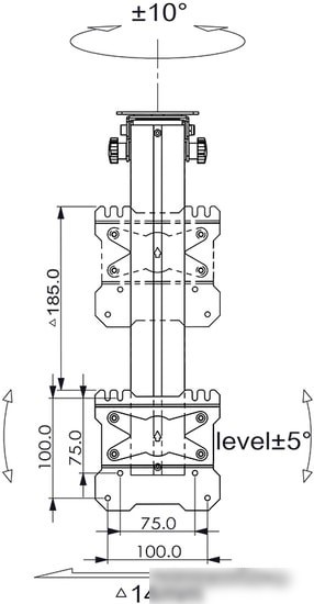 Кронштейн Onkron CR1S