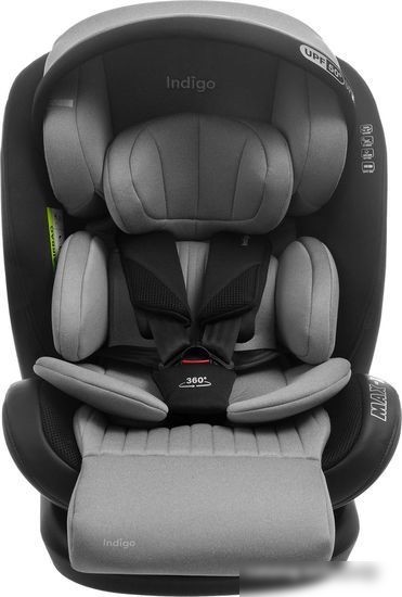Детское автокресло Indigo Max-X ST-3 (серый)