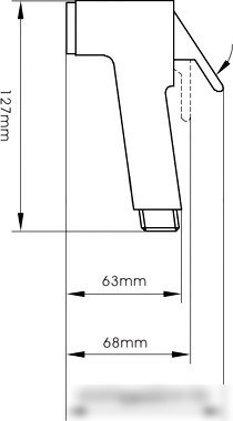 Душевая лейка Ledeme M32