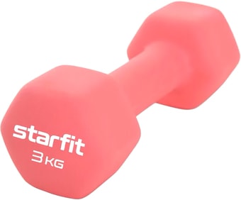 Гантели Starfit DB-201 3 кг (коралловый)