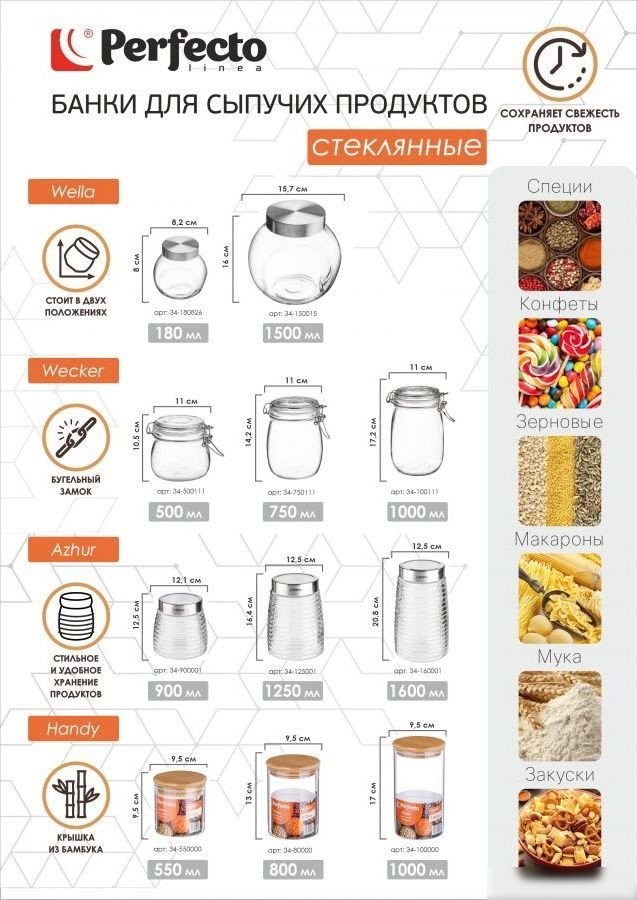 Емкость Perfecto Linea 34-160001