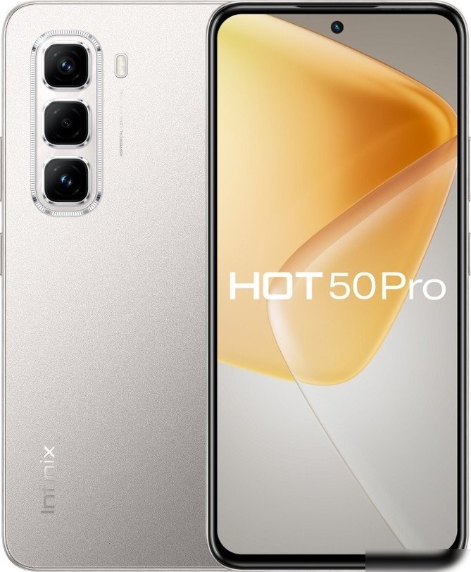 Телефон Infinix Hot 50 Pro X6881 8GB/256GB (серый титан)
