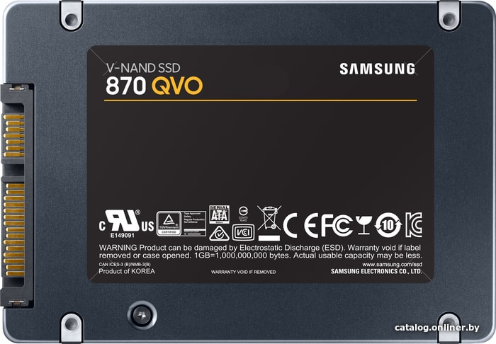 SSD Samsung 870 QVO 4TB MZ-77Q4T0BW