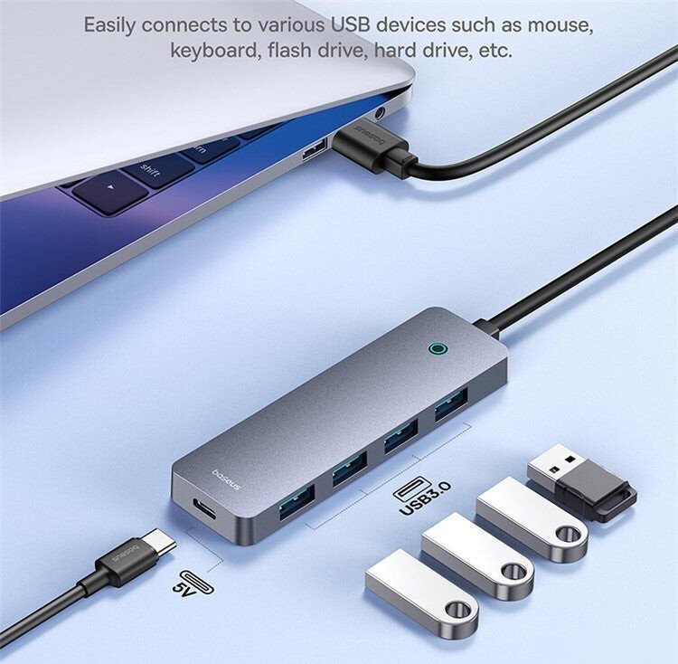 USB-хаб Baseus UltraJoy Series 4-Port Hub B0005280B811-01