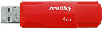 USB Flash SmartBuy Clue 4GB (красный)