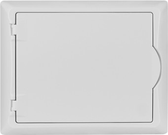 Бокс пластиковый Elektro-Plast Eco Box 1x8M, N/PE 2x 2x16+5x10mm2, белая пласт. дверь, белый RAL9003, 240x300x102mm, IP40