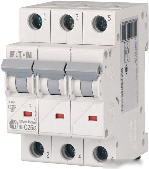 Выключатель автоматический Eaton HL-C253 3Р 25A C 4.5кA 3M 194793