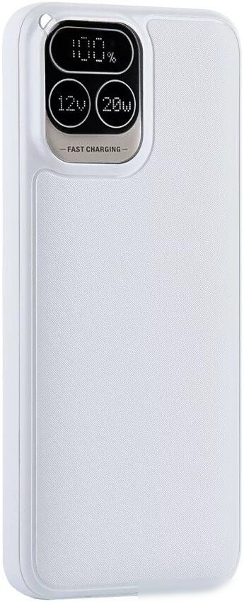 Внешний аккумулятор Perfeo Atomic Age 10000mAh (белый)