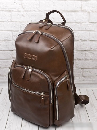 Городской рюкзак Carlo Gattini Premium Bertario 3102-53 (коричневый)