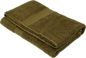 Полотенце Ituma Махровое 70x140 430г БТК140 (темно-оливковый, с бордюром)