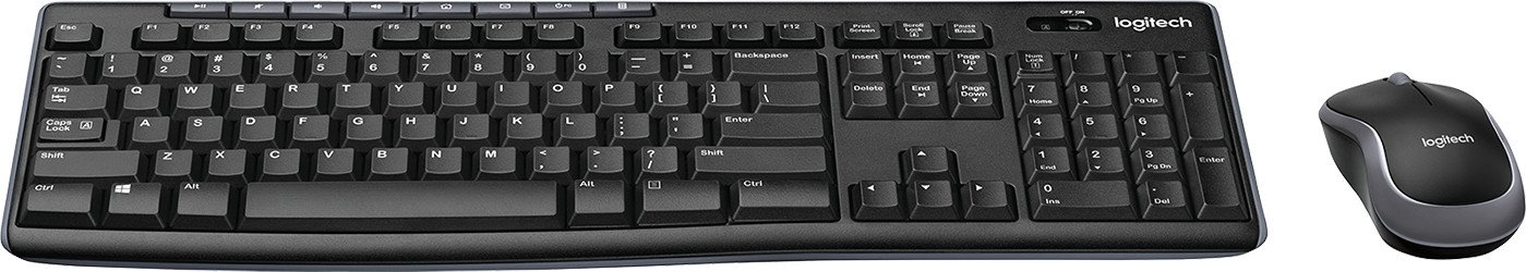 Офисный набор Logitech Wireless Combo MK270 920-003381 (с гравировкой)