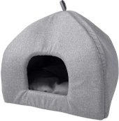 Домик Homepet 82840 (42x42x50см, светло-серый)