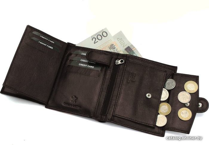 Кошелек Sanchez Casual AM-102R-123A (коричневый)