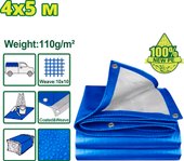 Тент Dyllu DTTQ1845 4x5 м 110 г/м2 (синий)