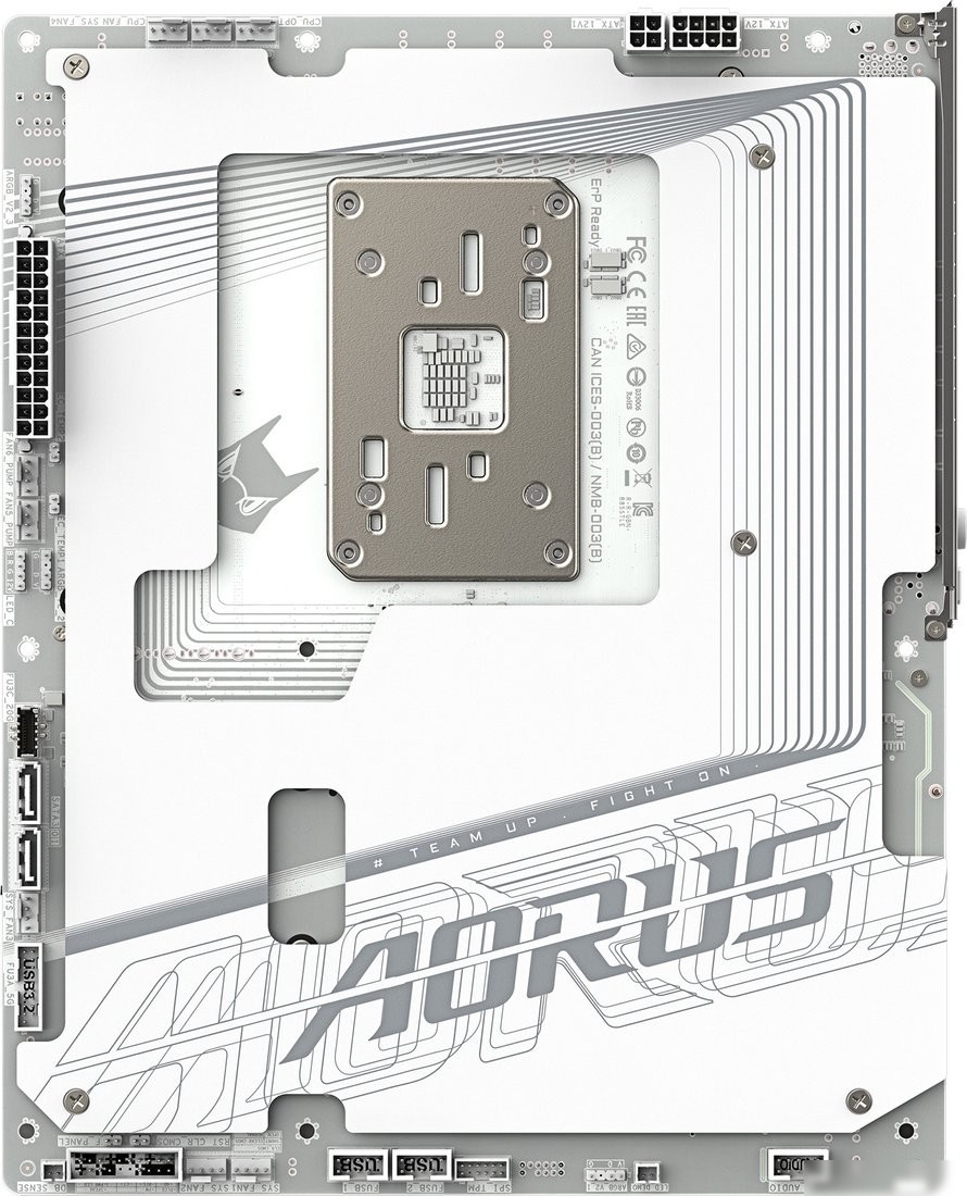 Материнская плата Gigabyte B850 Aorus Stealth Ice
