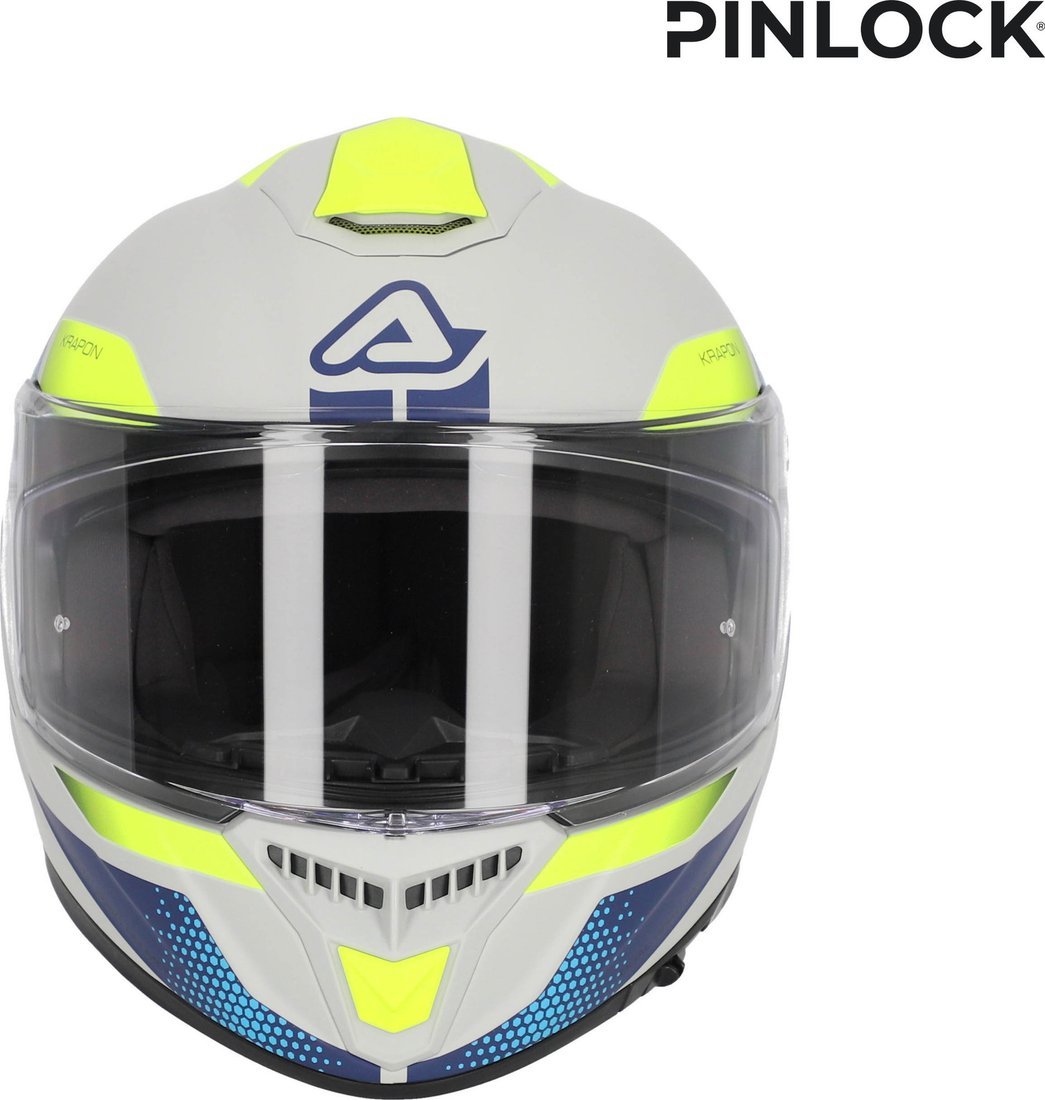 Мотошлем Acerbis Krapon 22-06 0024663.288.064 (M, серый/синий)