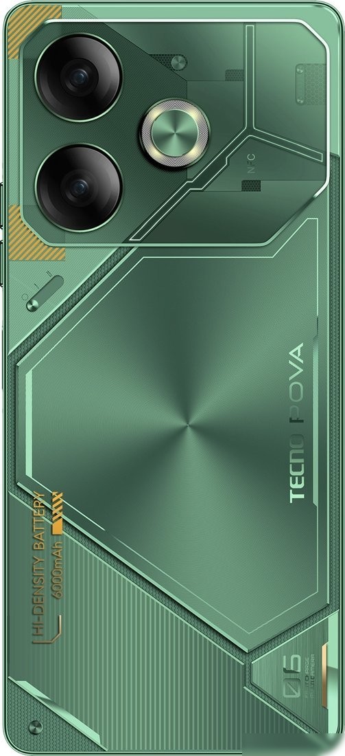 Телефон Tecno Pova 6 8GB/256GB (зеленая комета)