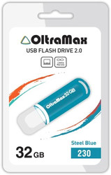 USB Flash Oltramax 230 32GB (бирюзовый) [OM-32GB-230-St Blue]