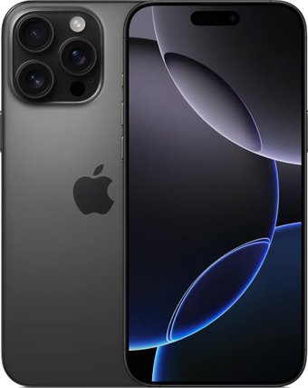 Телефон Apple iPhone 16 Pro Max 1TB (черный титан)