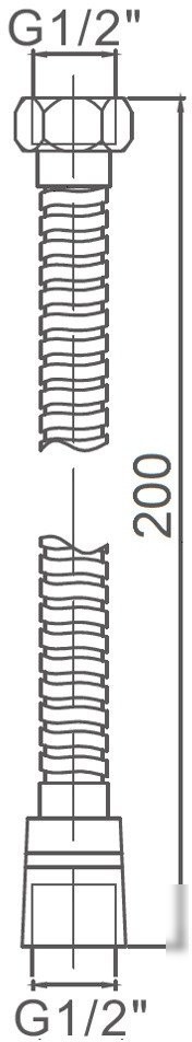 Душевой шланг Ledeme L42-20