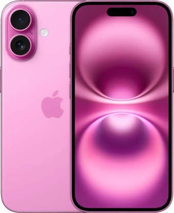 Телефон Apple iPhone 16 Dual eSim 128GB (розовый)