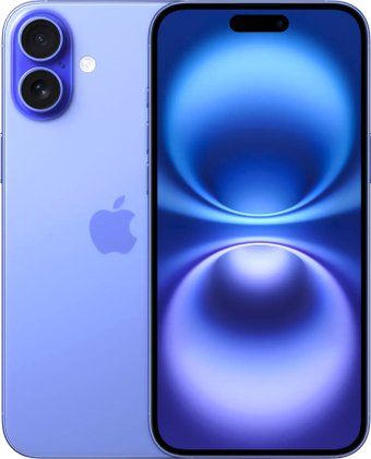 Телефон Apple iPhone 16 Plus 128GB (ультрамарин)