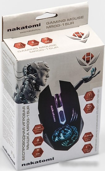 Игровая мышь Nakatomi MROG-15UR
