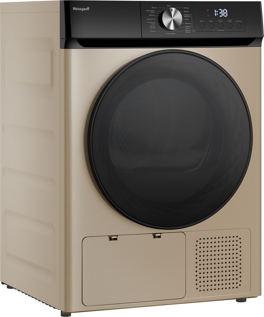 Сушильная машина Weissgauff WD 6010 Heat Pump Champagne