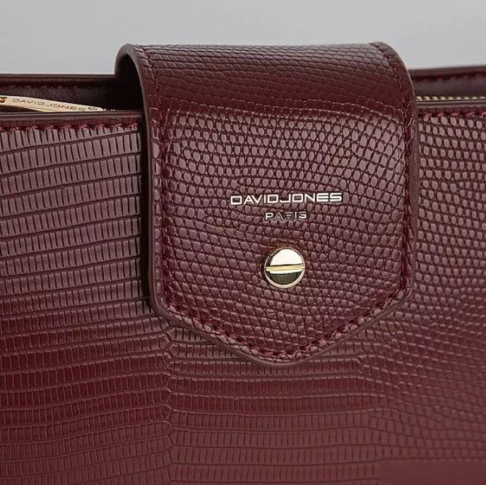Женская сумка David Jones 823-CM6773-DBD (бордовый)