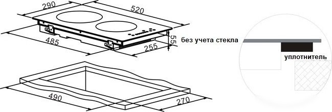Варочная панель Schtoff I30H04 Black
