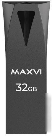 USB Flash Maxvi MK2 32GB (темно-серый)