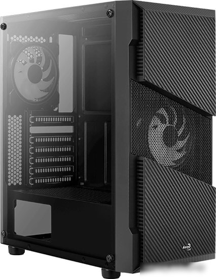 Корпус AeroCool Menace Saturn RGB-G-BK-v1