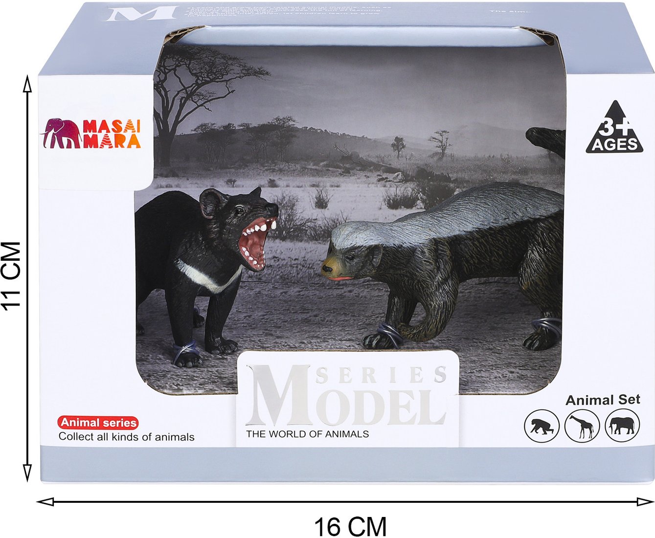 Набор фигурок Masai Mara Мир диких животных MM211-128
